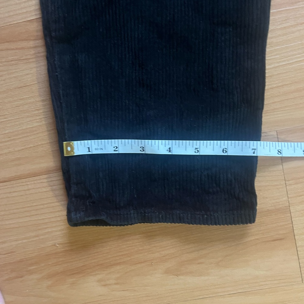 Empyre Men’s Black Corduroy Wide-Leg Pants SZ 24 - Picture 5 of 16